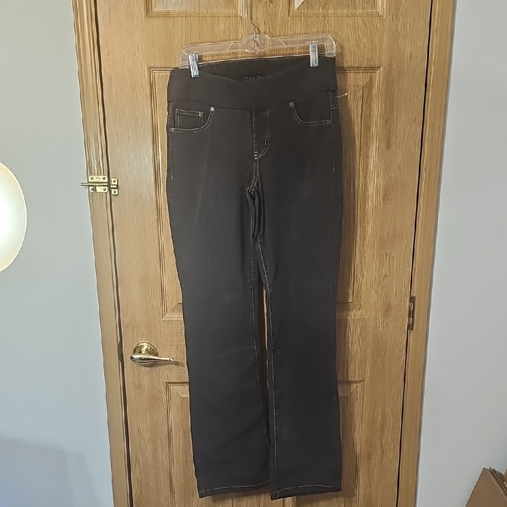 Classic Black Straight Leg Women's Jeans